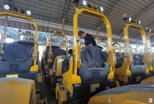 XCMG Manufacturer Second Hand Light Road Roller XD120IV 3 Ton Capacity Vibratory Road Roller in stoc